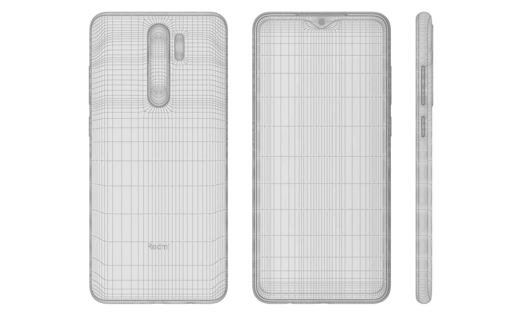3D xiaomi redmi note 8 model - TurboSquid 1479298