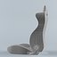 BRIDE EUROSTER II Black Seat 3D model