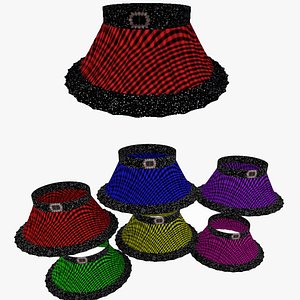 6 color skirt 3D Model