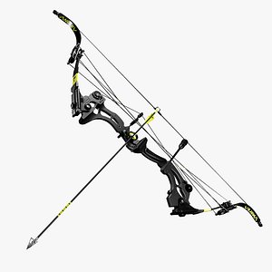 Compound Recurve Stealth Bow and Arrow