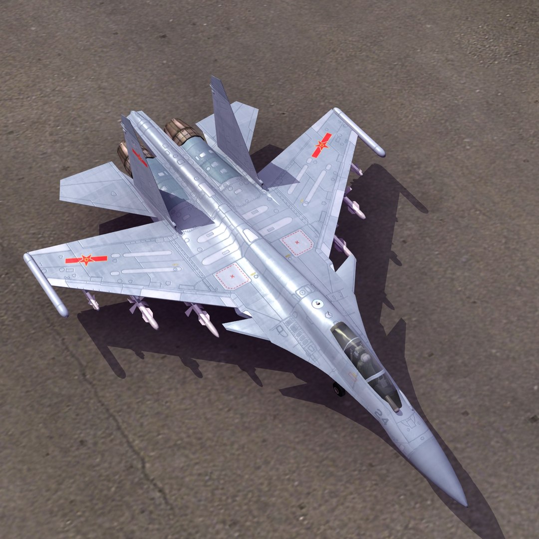 Shenyang J15 Flying Shark 3d Model Shenyang J15 Flying Shark 3d Model