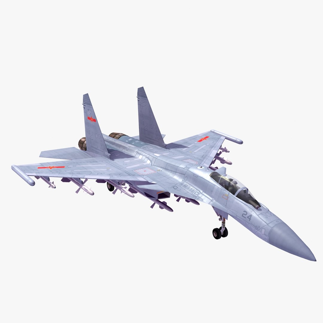 Shenyang J15 Flying Shark 3d Model
