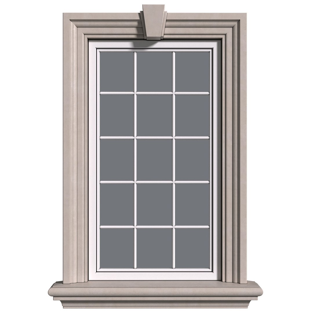 Classical Facade Frame Window 3D Model - TurboSquid 2077327