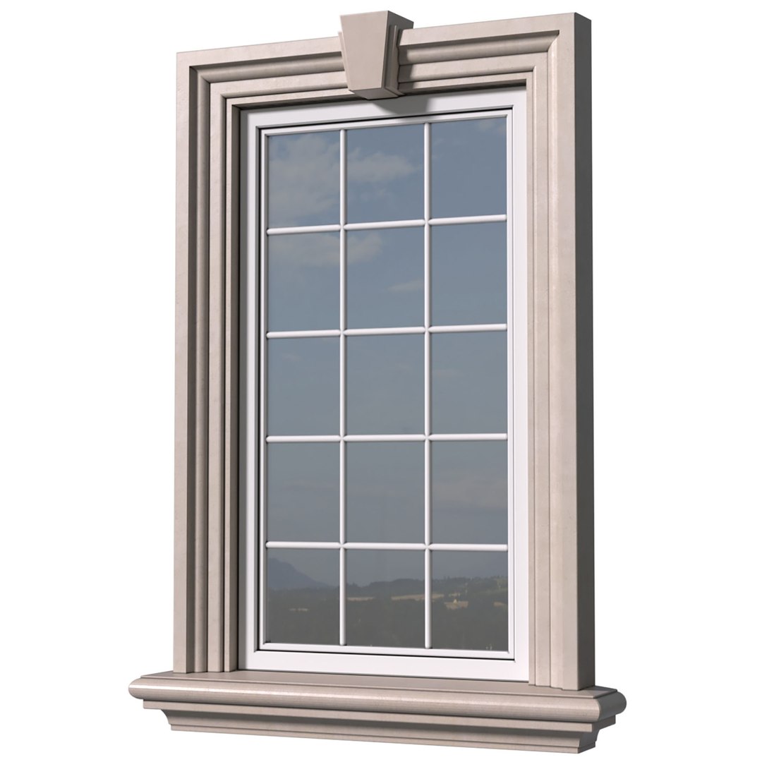 Classical Facade Frame Window 3D Model - TurboSquid 2077327