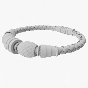 3D jewelry bracelet charm model