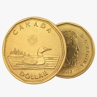 Canadian Dollar Coin Loonie