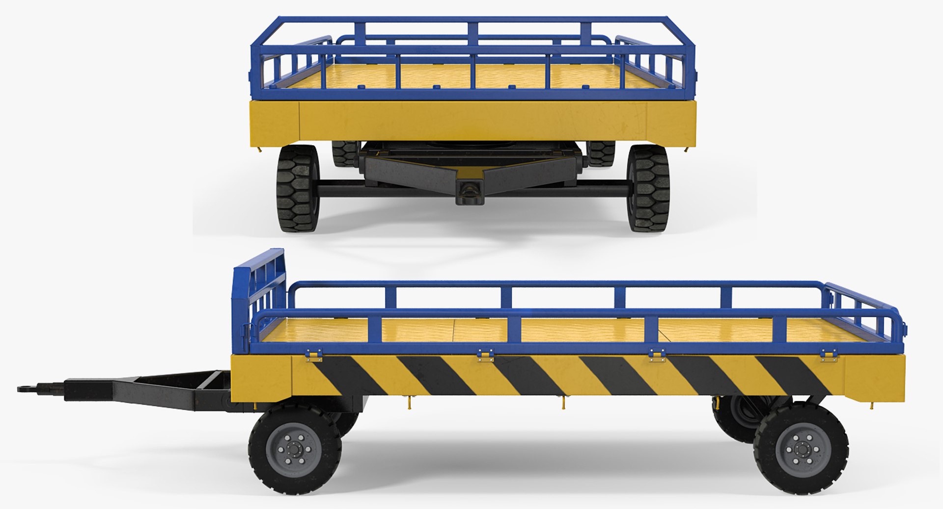 Airport Transport Trailer Bed Max