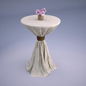 3D wedding table flowers