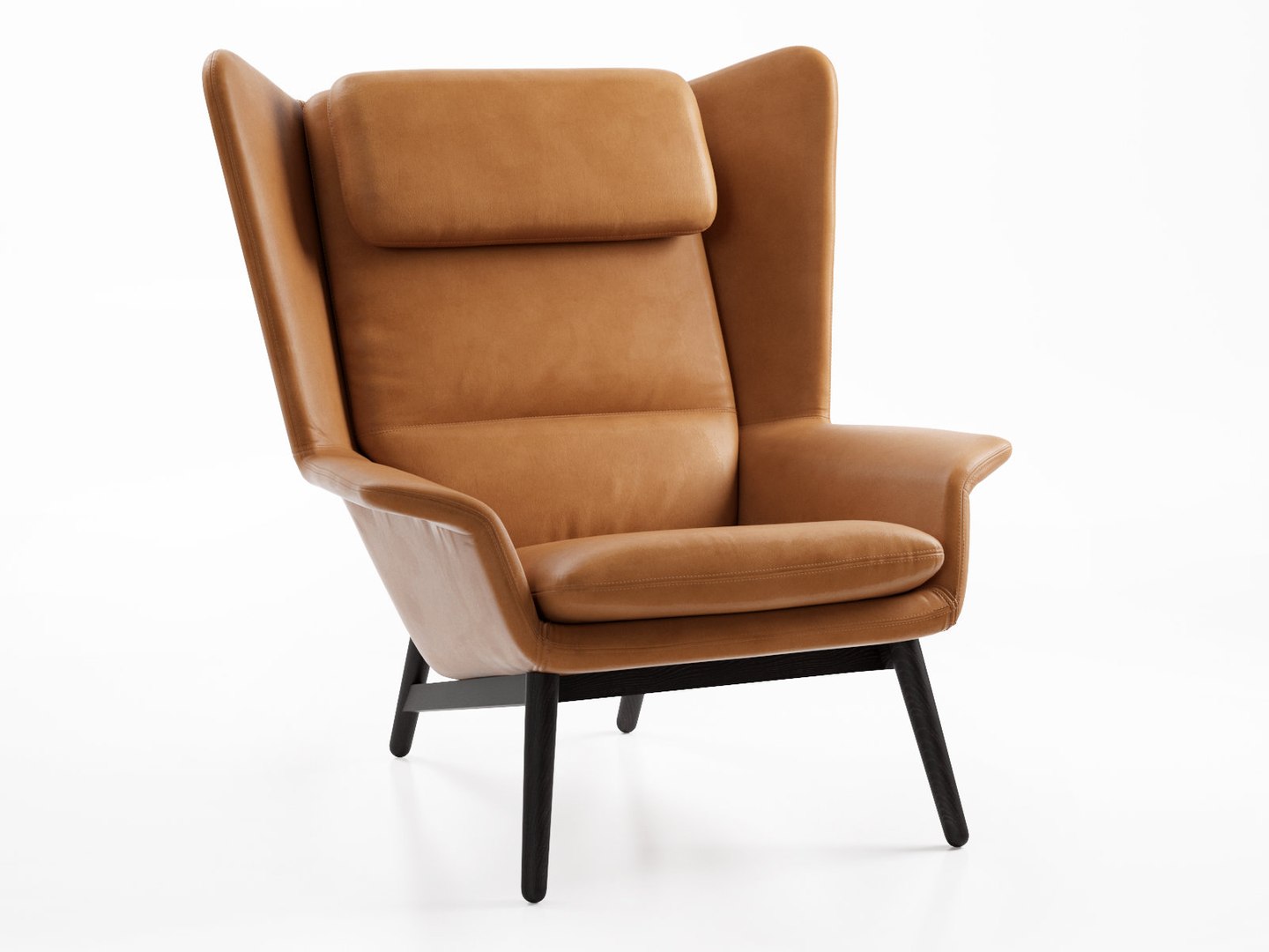 Hamilton Armchair 3D Model TurboSquid 1161195