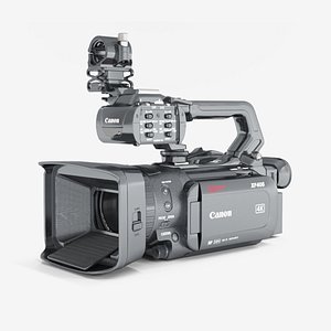 Canon XF405 Professional Camcorder 3D model