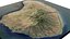 Lanai Island 3d Model terrain