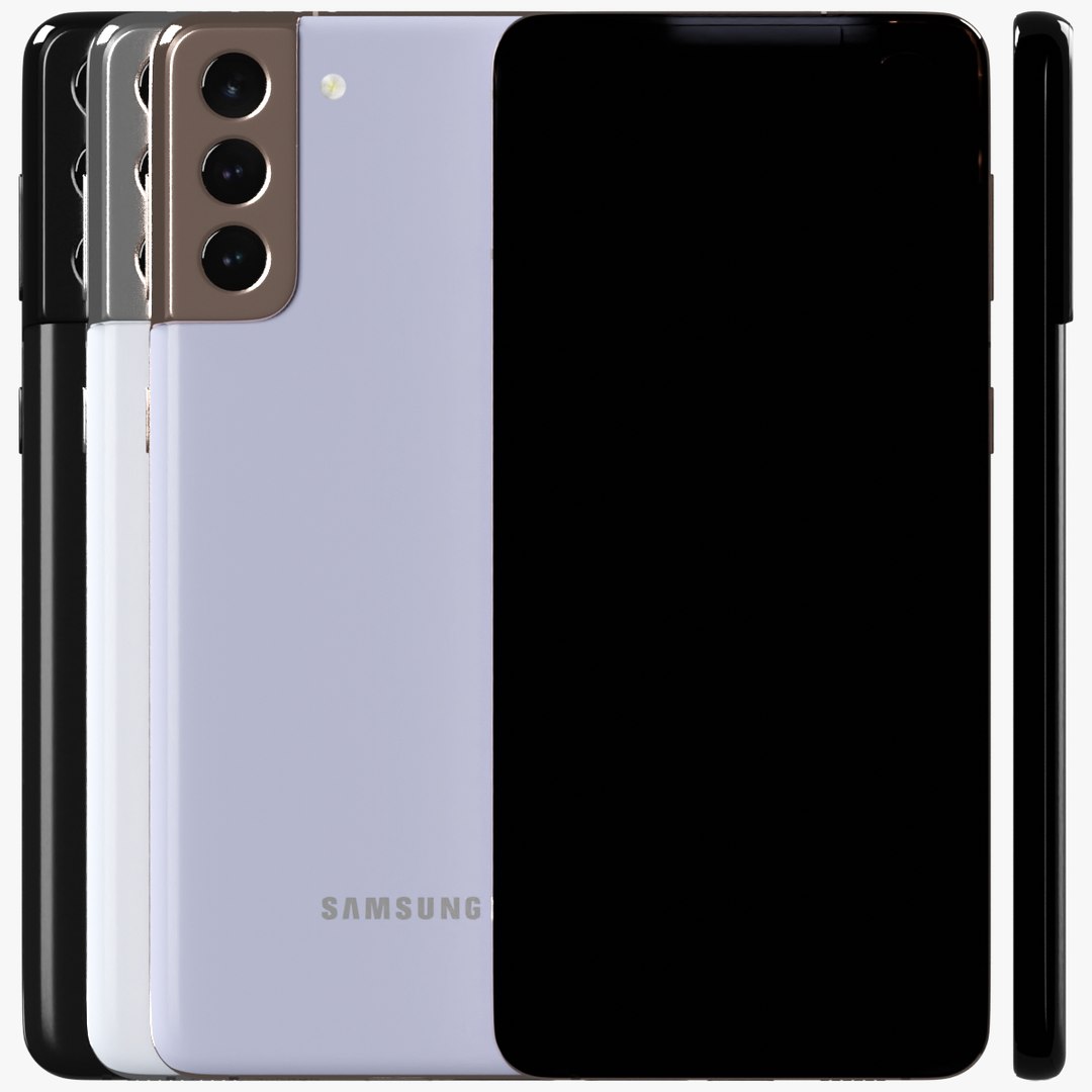Samsung Galaxy S21 Plus All Colors Smartphone 3D model - TurboSquid 2096307