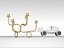 Candle Holder 6-branched