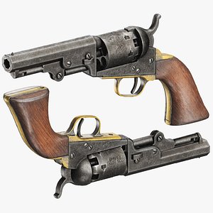 Colt Revolver 1849 Vintage