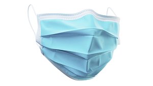 Surgical Mask with 4K Textures [C4D, FBX, OBJ, Octane]