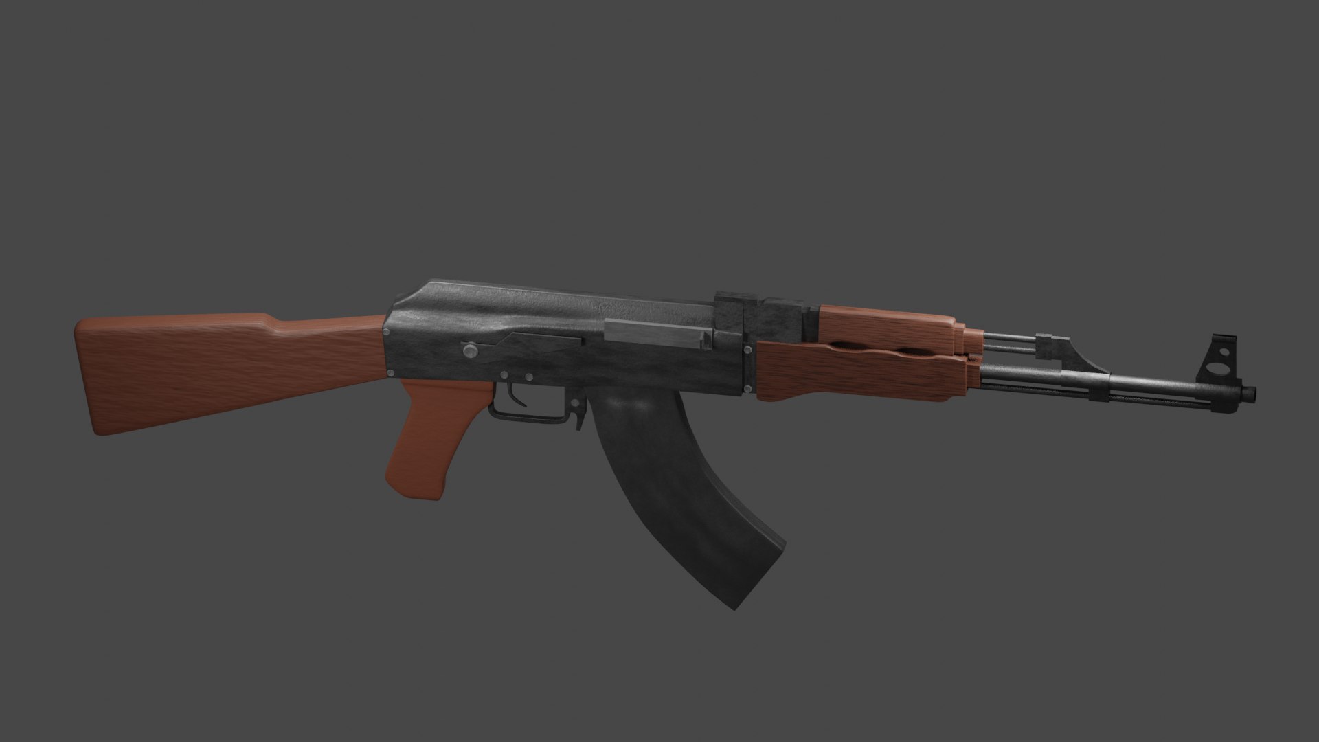 AKM-47 3D Model - TurboSquid 2022038