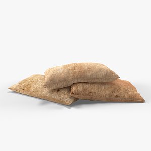 sandbags use 3D model