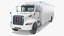 Caminhão baú Peterbilt 337 branco