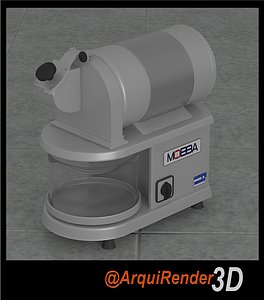 3d industrial cheese grater model