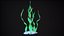 Cartoon Seaweed Long Grass PBR