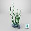 Cartoon Seaweed Long Grass PBR