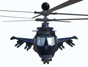 Fantasy Military Helicopter