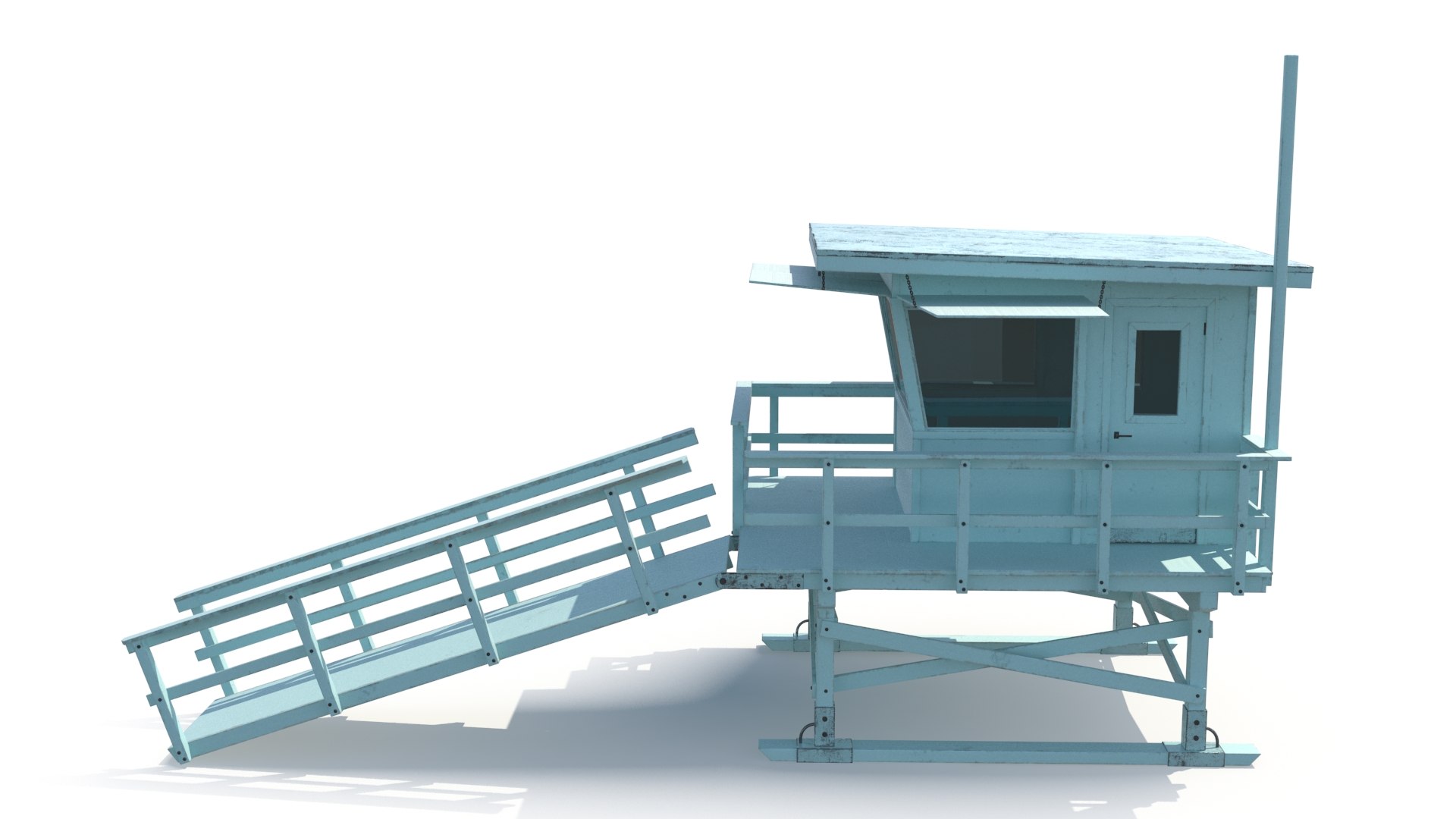 3D rescue tower - TurboSquid 1450713