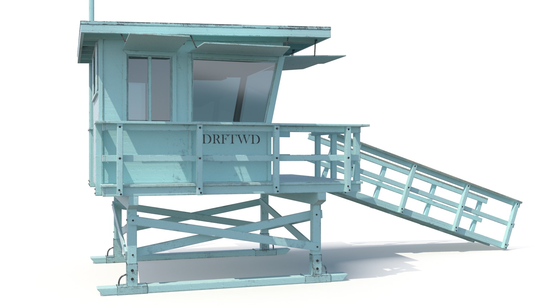 3D rescue tower - TurboSquid 1450713