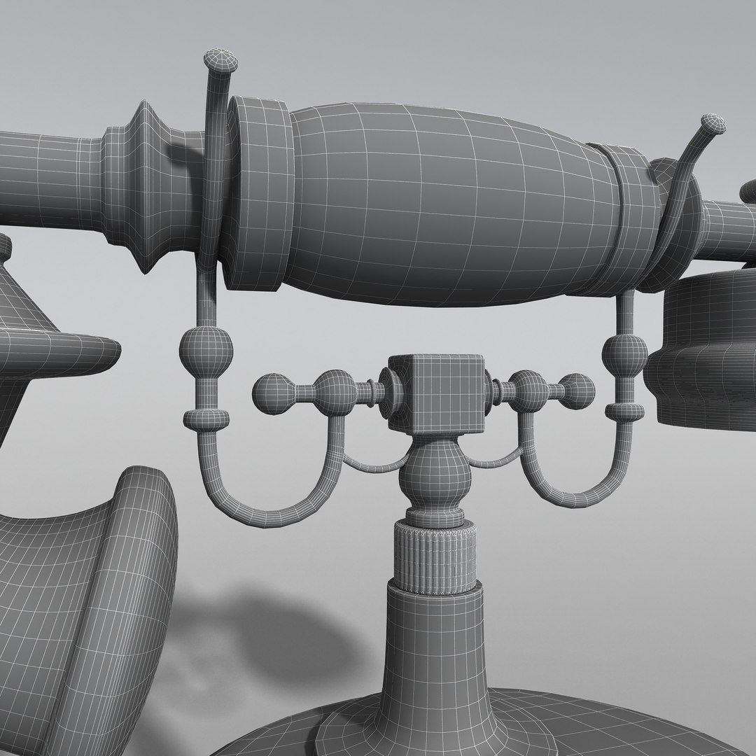 3D Vintage Modelled Model - TurboSquid 1151483