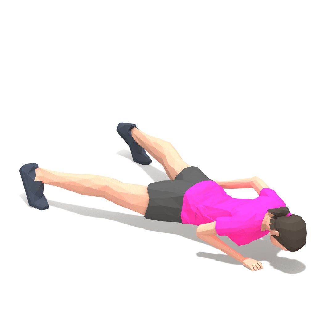 Exercise Woman 3D - TurboSquid 1706655