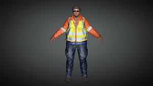 3D Realistic Male Character 09