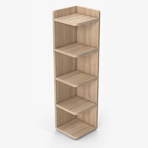 Carner Bookshelf 3D model