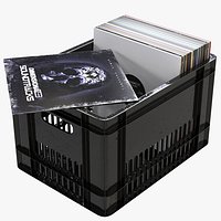 Crate and Vinyl Records