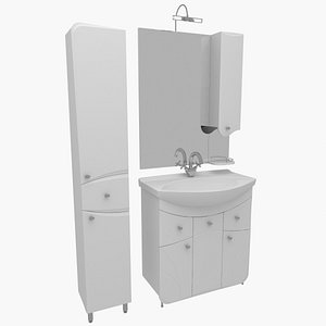 bathroom furniture 3d model