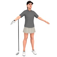 Golfer Female 4