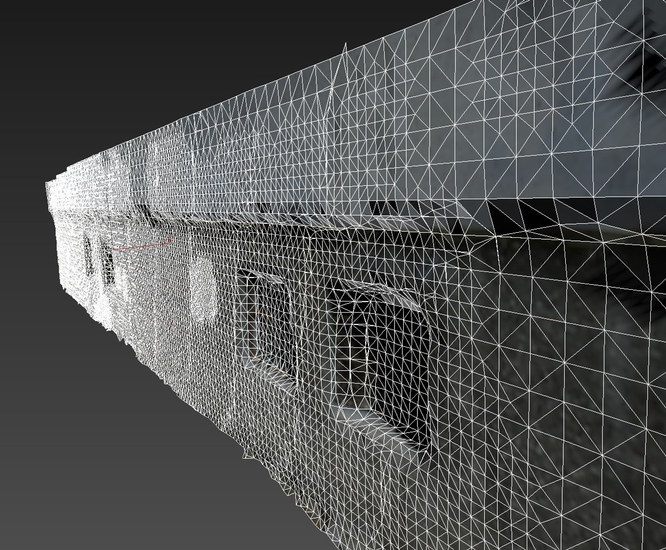 3d Scans Facade 5 - Model