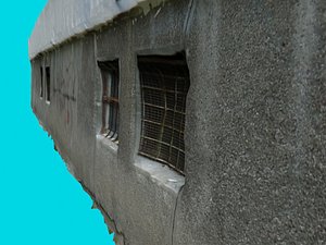 3d scans facade 5 - model