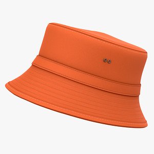 3D Bucket Hat model