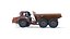 3D Generic Articulated Dump Truck