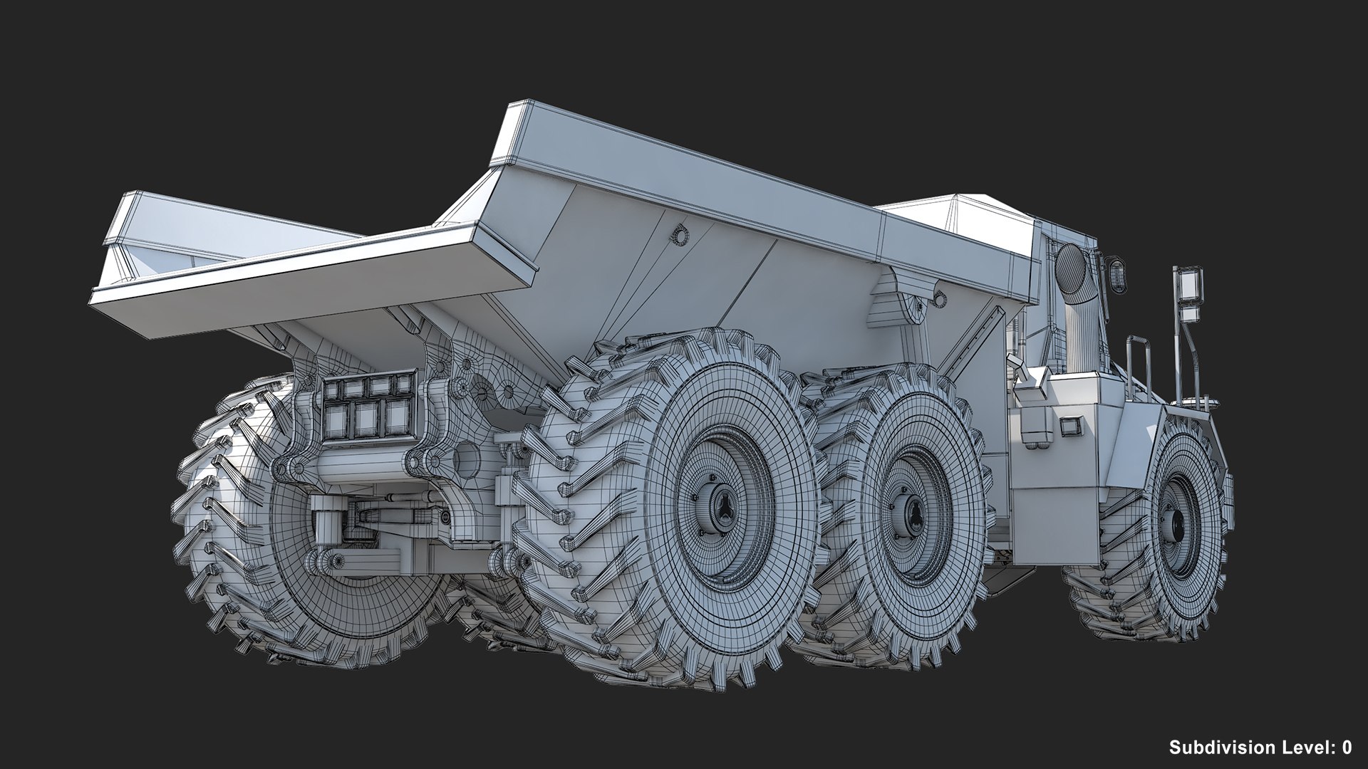 3D Generic Articulated Dump Truck https://p.turbosquid.com/ts-thumb/ZA/kOjiLu/Yc/wire2s0adt/jpg/1743505772/1920x1080/fit_q87/90578d588d2a1372f10a4e0e1fe0afc629d49a0c/wire2s0adt.jpg