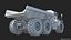 3D Generic Articulated Dump Truck