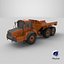 3D Generic Articulated Dump Truck