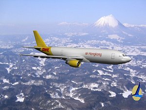 3d model airline airbus a300 air
