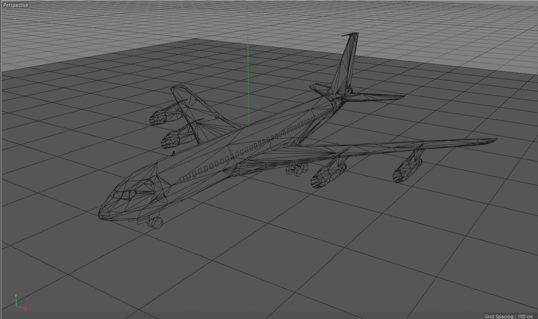 B707 Commercial Aircraft 3D Model - TurboSquid 1478426