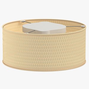 3D scandinavian ceiling light -