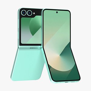 3D model Samsung Galaxy Z Flip 6 Mint
