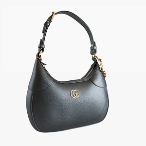 The GUCCI Ladies leather handbag 3D model