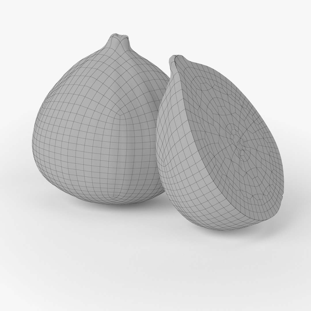 Realistic Figs Fruit Real Max