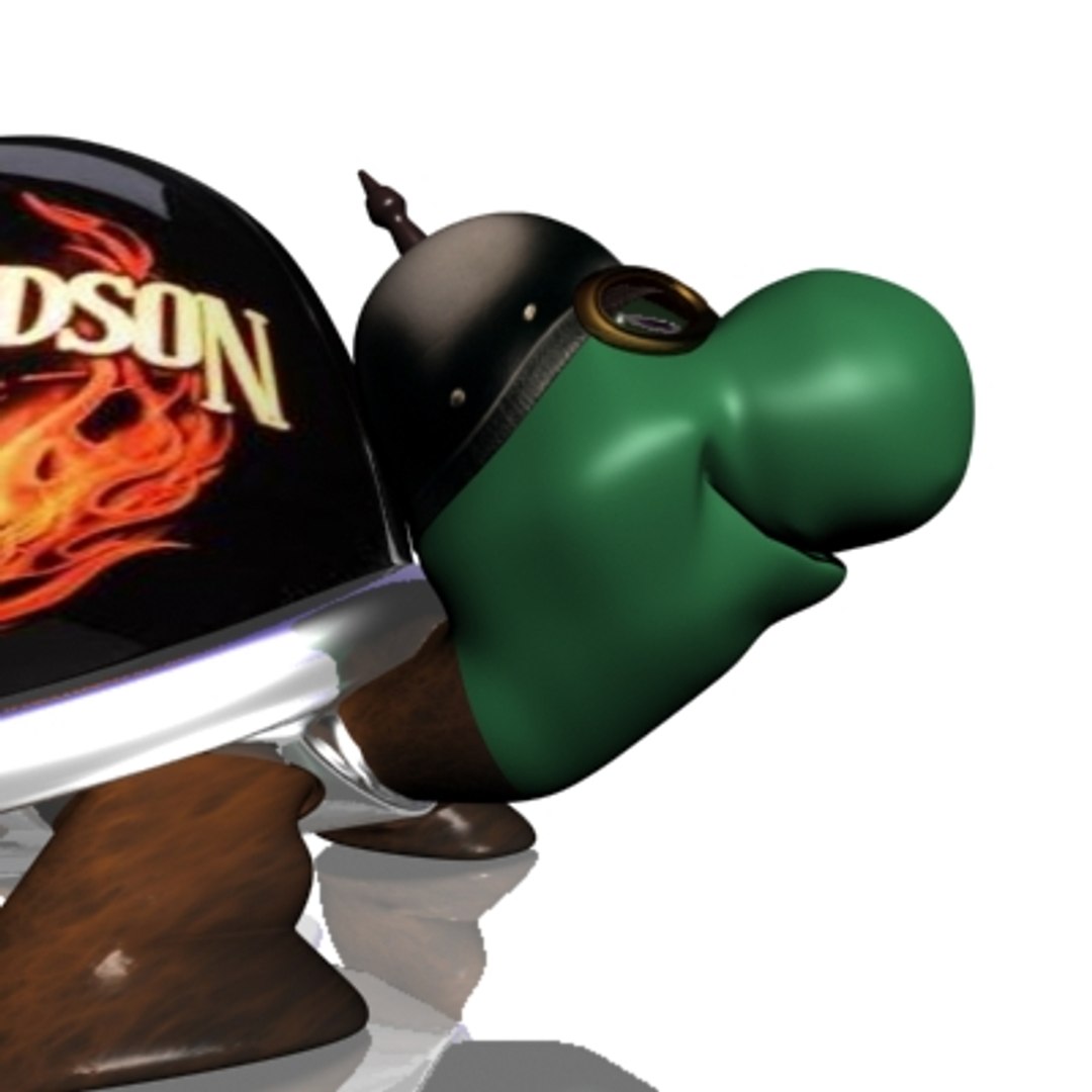 3d 3 Turtles Model