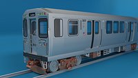 Chicago L Subway train